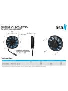 ASA LL 04 12V FAN KIT