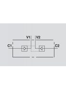 OM VBPDE 3/8" L DOUBLE PILOT OPERATED CHECK VALVE