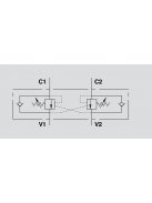 OM VBCD 3/4" DE DOUBLE OVERCENTRE VALVES