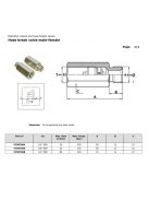 HYDRAULIC HOSE BREAK VALVE 1/4" KB 